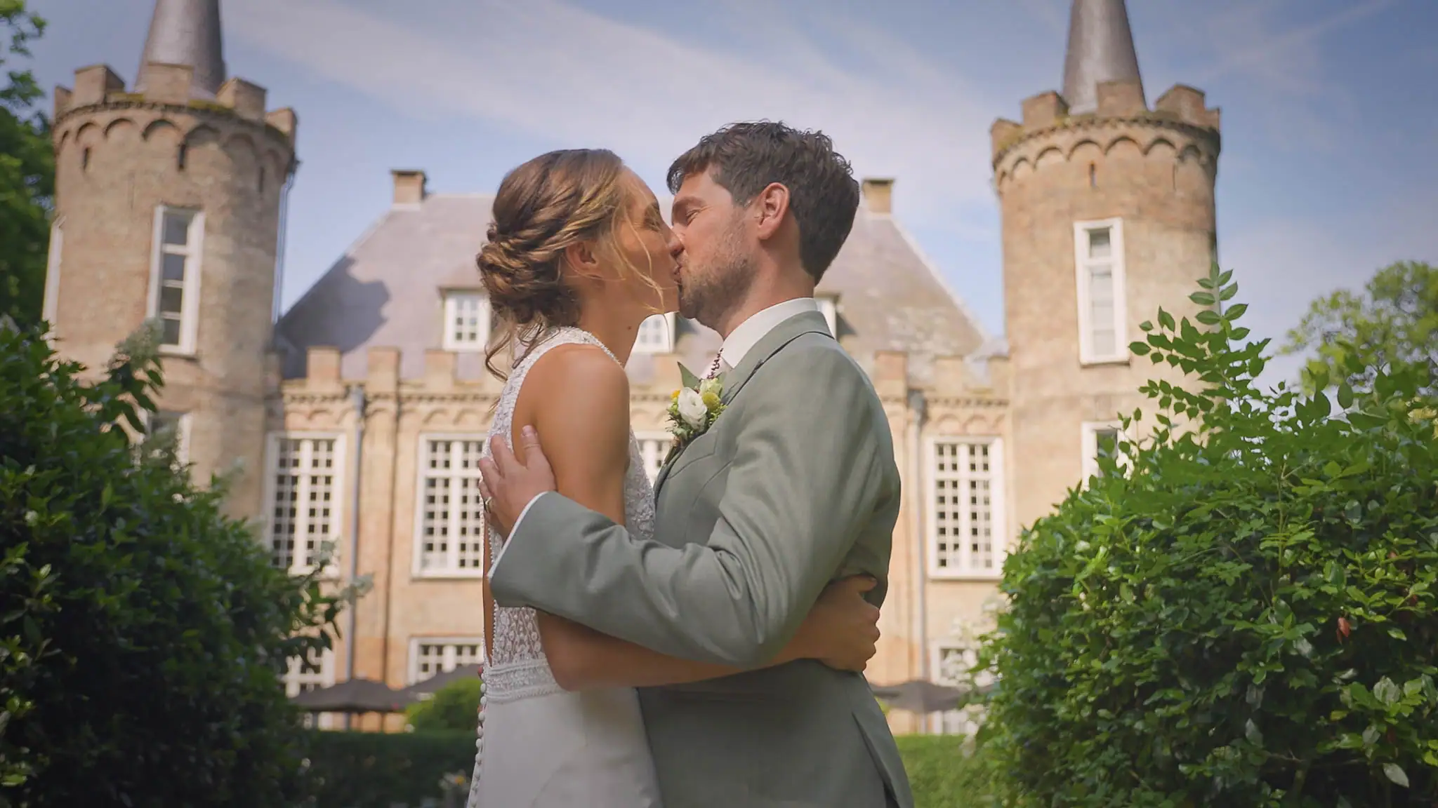 Bruiloft videograaf ceremonie